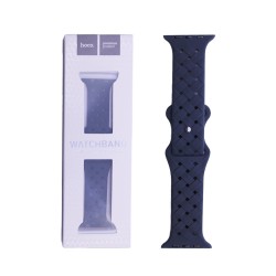 Hoco Bamboo Pattern Strap for iWatch WA16 42/44/45/49mm Midnight Blue Hoco Bamboo Pattern Strap for iWatch WA16 42/44/45/49mm Midnight Blue